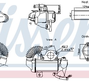 Radiator recirculare gaze de esapament NISSENS 989494 – RENAULT | AutoRival