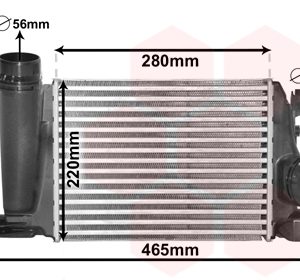 Intercooler compresor VAN WEZEL 13014706 – RENAULT | AutoRival