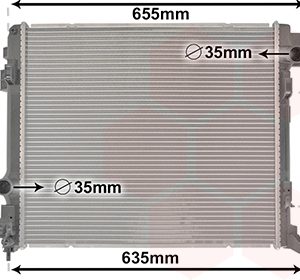 Radiator racire motor VAN WEZEL 33002444 – RENAULT | AutoRival