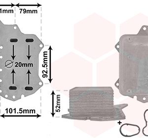 Radiator ulei motor VAN WEZEL 33003638 – RENAULT | AutoRival