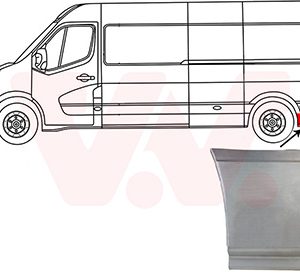 Panou lateral VAN WEZEL 3396143 – RENAULT | AutoRival