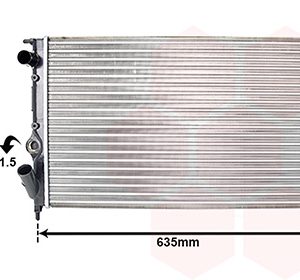 Radiator racire motor VAN WEZEL 43002149 – RENAULT | AutoRival