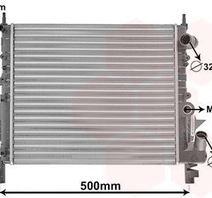 Radiator racire motor VAN WEZEL 43002158 – RENAULT | AutoRival