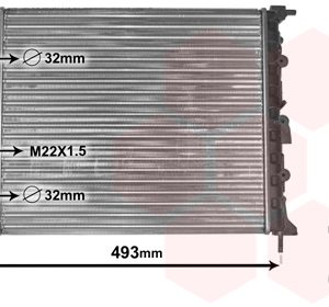 Radiator racire motor VAN WEZEL 43002197 – RENAULT | AutoRival