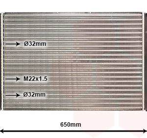 Radiator racire motor VAN WEZEL 43002266 – RENAULT | AutoRival