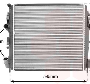Radiator racire motor VAN WEZEL 43002325 – RENAULT | AutoRival