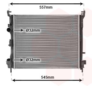 Radiator racire motor VAN WEZEL 43002362 – RENAULT | AutoRival