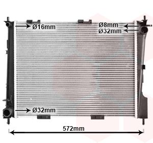 Radiator racire motor VAN WEZEL 43002372 – RENAULT | AutoRival