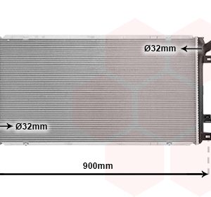 Radiator racire motor VAN WEZEL 43002408 – RENAULT | AutoRival