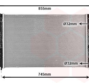 Radiator racire motor VAN WEZEL 43002438 – RENAULT | AutoRival