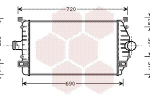 Intercooler compresor VAN WEZEL 43004277 – RENAULT | AutoRival