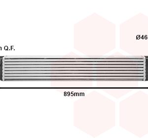 Intercooler compresor VAN WEZEL 43004426 – RENAULT | AutoRival