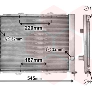 Radiator racire motor VAN WEZEL 4300M388 – RENAULT | AutoRival