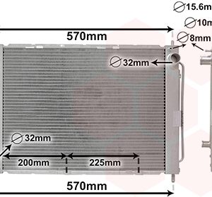 Radiator racire motor VAN WEZEL 4300M499 – RENAULT | AutoRival