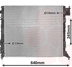 Radiator racire motor VAN WEZEL 43012701 – RENAULT | AutoRival