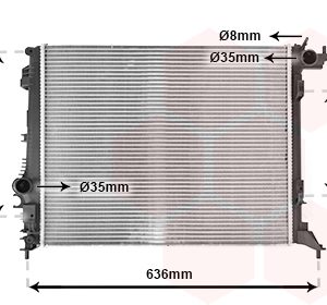 Radiator racire motor VAN WEZEL 43012710 – RENAULT | AutoRival