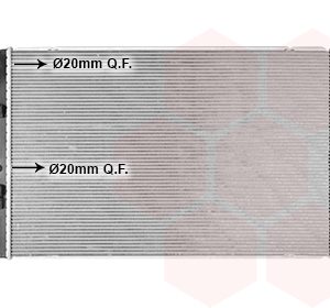 Radiator racire motor VAN WEZEL 43012714 – RENAULT | AutoRival