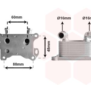 Radiator ulei motor VAN WEZEL 43013702 – RENAULT | AutoRival