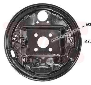 Protectie stropire disc frana VAN WEZEL 4339373 – RENAULT | AutoRival