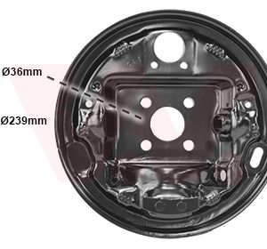 Protectie stropire disc frana VAN WEZEL 4339374 – RENAULT | AutoRival