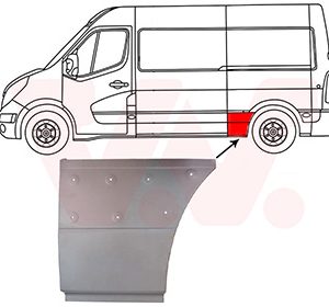 Panou lateral VAN WEZEL 4388141 – RENAULT | AutoRival