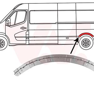 Panou lateral VAN WEZEL 4388149 – RENAULT | AutoRival