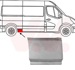 Panou lateral VAN WEZEL 4399142 – RENAULT | AutoRival