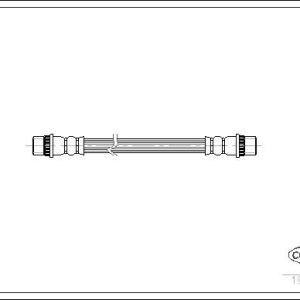 Furtun frana CORTECO 19018172 – RENAULT | AutoRival