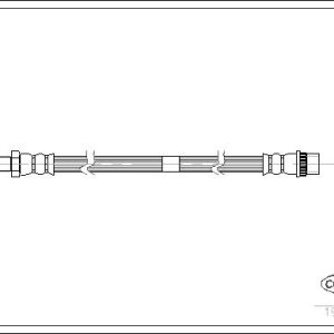 Furtun frana CORTECO 19018442 – RENAULT | AutoRival