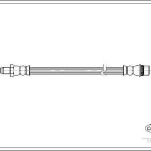 Furtun frana CORTECO 19018512 – RENAULT | AutoRival