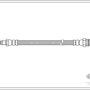 Furtun frana CORTECO 19018669 – RENAULT | AutoRival