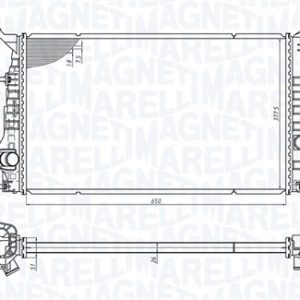 Radiator racire motor MAGNETI MARELLI 350213200600 – RENAULT | AutoRival