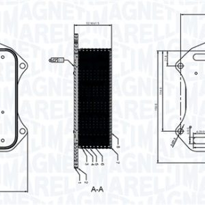 Radiator ulei motor MAGNETI MARELLI 350300005900 – RENAULT | AutoRival