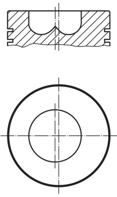 Piston MAHLE ORIGINAL 009 89 02 – RENAULT | AutoRival