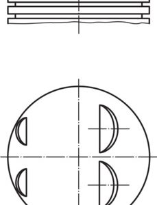 Piston MAHLE ORIGINAL 022 05 01 – RENAULT | AutoRival