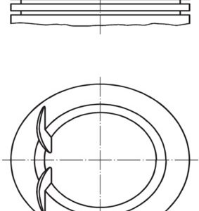 Piston MAHLE ORIGINAL 038 14 00 – RENAULT | AutoRival