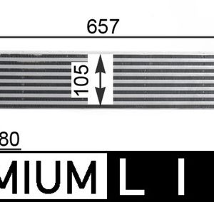 Intercooler compresor MAHLE ORIGINAL CI 314 000P – RENAULT | AutoRival