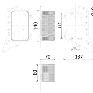 Radiator ulei motor MAHLE ORIGINAL CLC 275 000S – RENAULT | AutoRival