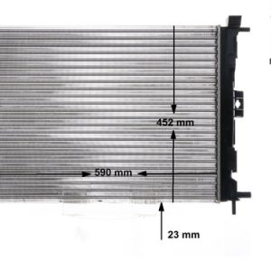 Radiator racire motor MAHLE ORIGINAL CR 1690 000S – RENAULT | AutoRival