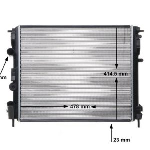 Radiator racire motor MAHLE ORIGINAL CR 35 000S – RENAULT | AutoRival