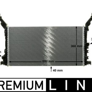 Radiator racire motor MAHLE ORIGINAL CR 896 000P – RENAULT | AutoRival