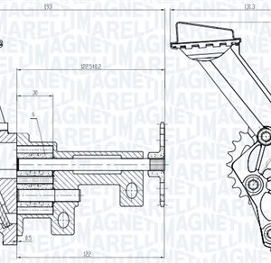 Pompa ulei MAGNETI MARELLI 351516000018 – RENAULT | AutoRival