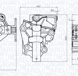 Pompa ulei MAGNETI MARELLI 351516000020 – RENAULT | AutoRival