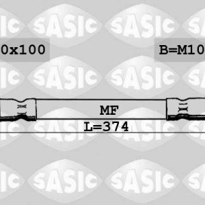Furtun frana SASIC SBH4089 – RENAULT | AutoRival