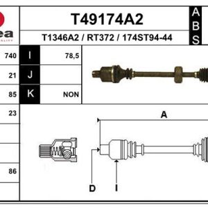 Planetara EAI T49174A2 – RENAULT | AutoRival