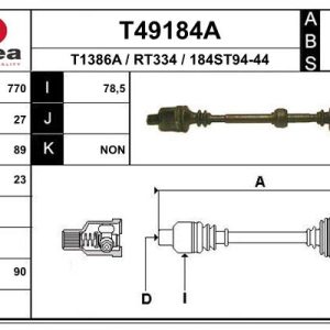 Planetara EAI T49184A – RENAULT | AutoRival