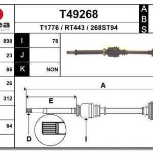 Planetara EAI T49268 – RENAULT | AutoRival