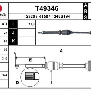 Planetara EAI T49346 – RENAULT | AutoRival