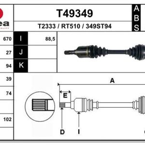 Planetara EAI T49349 – RENAULT | AutoRival