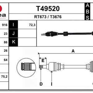 Planetara EAI T49520 – RENAULT | AutoRival